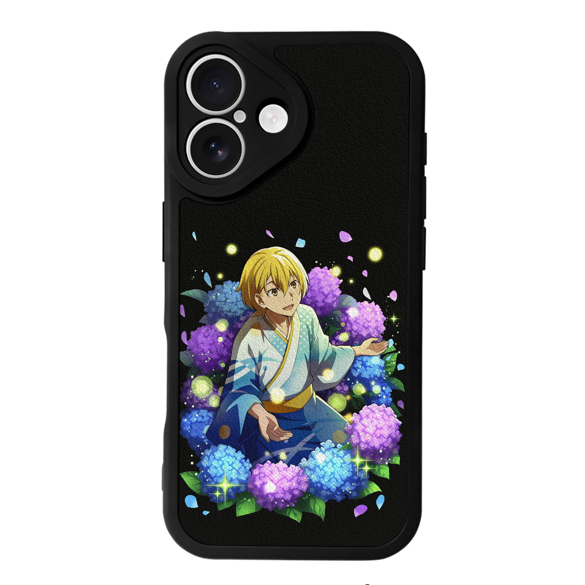 （画像用） 文豪ストレイドッグス Bungo Stray Dogs 【iPhone 16シリーズ対応】シリコンスマホケース（レザー調） 材質：シリコン